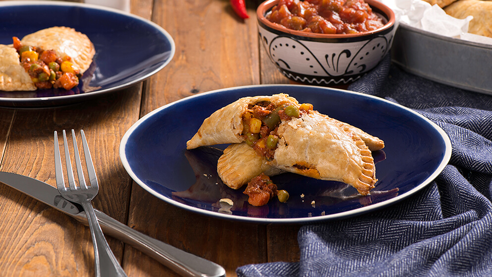 Image of Spiced Beef and Vegetable Empanadas Recipe