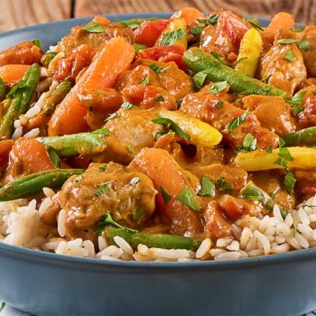 Image of Peanut Chicken Vegetable Curry